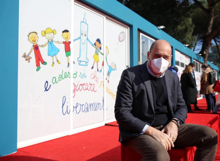 zingaretti auditorium vaccinale