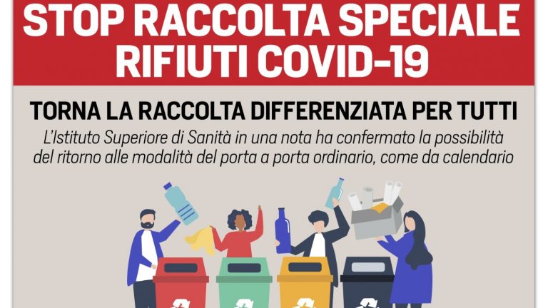 locandina rifiuti positivi al covid2