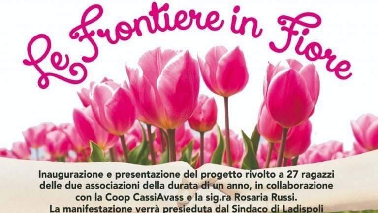 Le Frontiere in fiore manifesto
