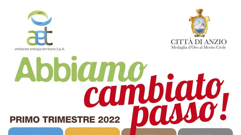 Manifesto Abbiamo cambiato passo