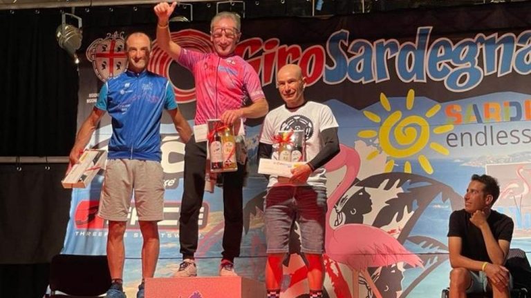 Mtbsan-04052022-Il-podio-di-Stefanini-al-Giro-di-Sardegna