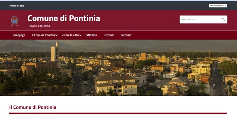 pontinia-sito-comune