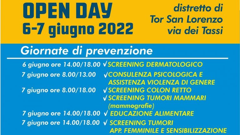 open day asl roma 6