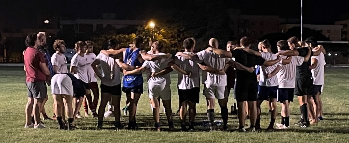Allenamento serie A Rugby Civitavecchia