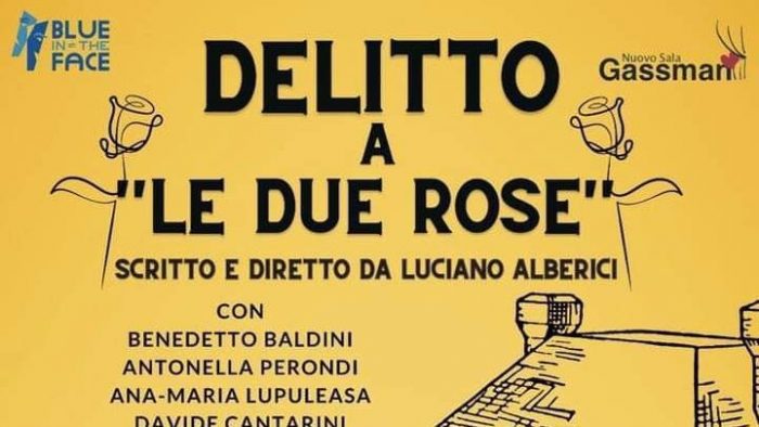 Gassman Delitto a Le Due Rose Locandina