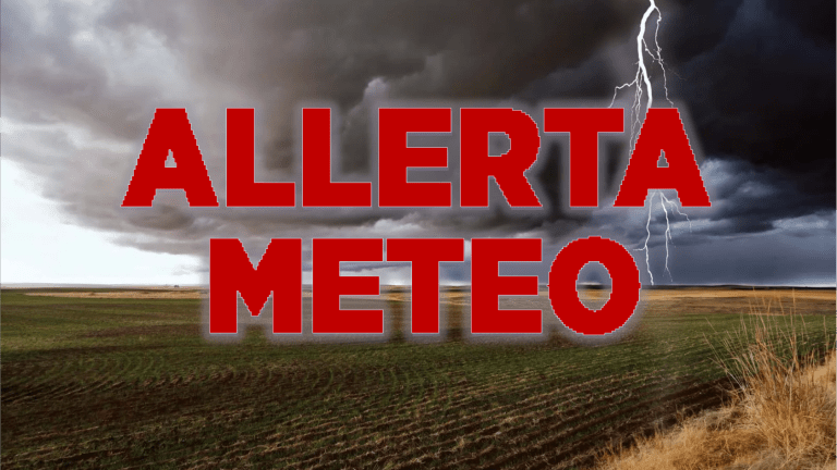 ALLERTA METEO TEMPORALE