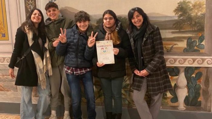 La studentessa Sahra Romano (Scuola Media del San Benedetto) menzionata al Certamen "Classicamente"