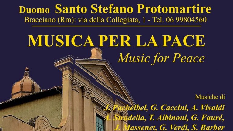 Locandina concerto 10 aprile 2023 Bracciano