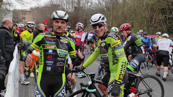 Tanto onore alla Mtb Santa Marinella nel ciclismo su strada con i piazzamenti di Leonardo Ciarloni e Fabio Risoluti
