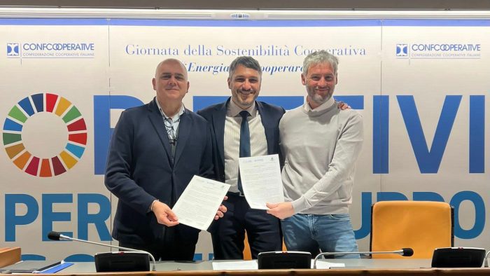 Protocollo d’intesa tra Confcooperative Lazio, AzzeroCO2 e Legambiente Lazio