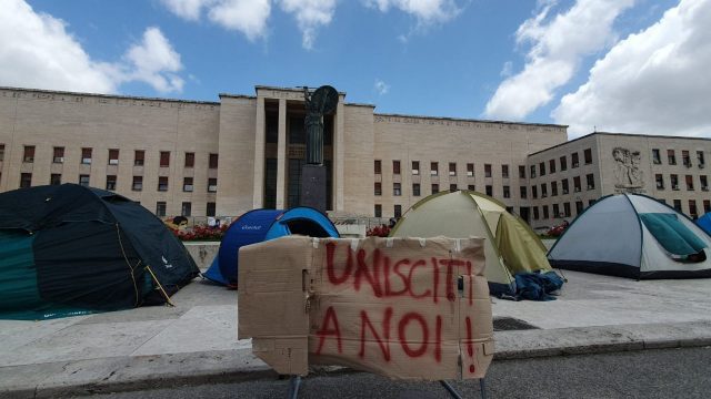D'Amato: "La protesta degli studenti sotto il Rettorato de La Sapienza di Roma va ascoltata"