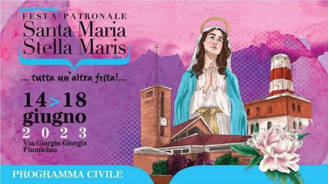 Dal 14 al 18 Giugno, torna la festa della parrocchia Santa Maria Stella Maris:  street food, bancarelle e musica su Via Giorgio Giorgis e via Delle Meduse