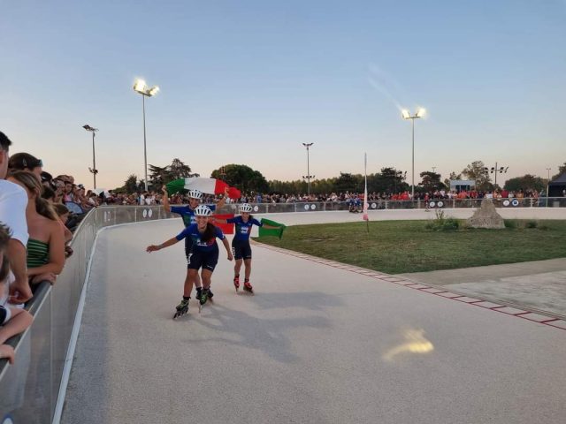 L’atleta Azzurra della Debby Roller Team, Elisa Folli, rientra a Ladispoli come Campionessa D’Europa di Pattinaggio Velocità 