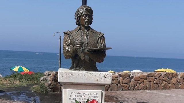 Il sindaco Grando: “Martedì 18 luglio Ladispoli ricorderà l’ultimo approdo  di Caravaggio sulla spiaggia di Palo”