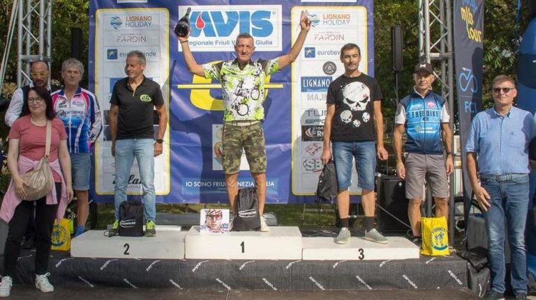 Mtbsan-11102023-Il-podio-della-gara-di-Mariuzzo-a-Lignano