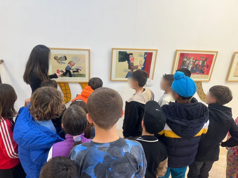 Gli studenti dell’IISS “Vincenzo Cardarelli” guide della mostra