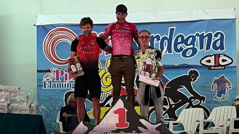 Mtbsan-02052024-Il-podio-di-Stefanini-al-Giro-di-Sardegna