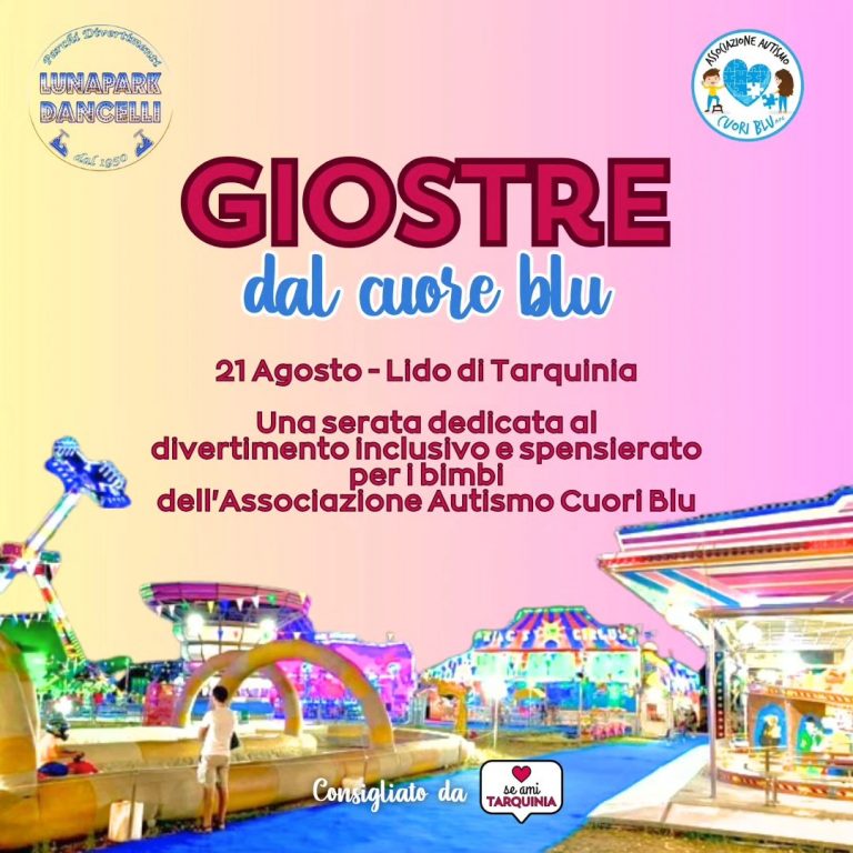 giostre cuore blu tarquinia locandina