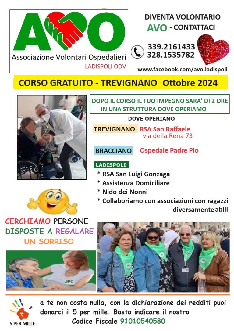 Avo Ladispoli 2024 Corso Locandina2 (1)