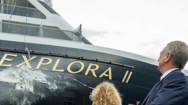 Partita per il viaggio inaugurale la Explora II