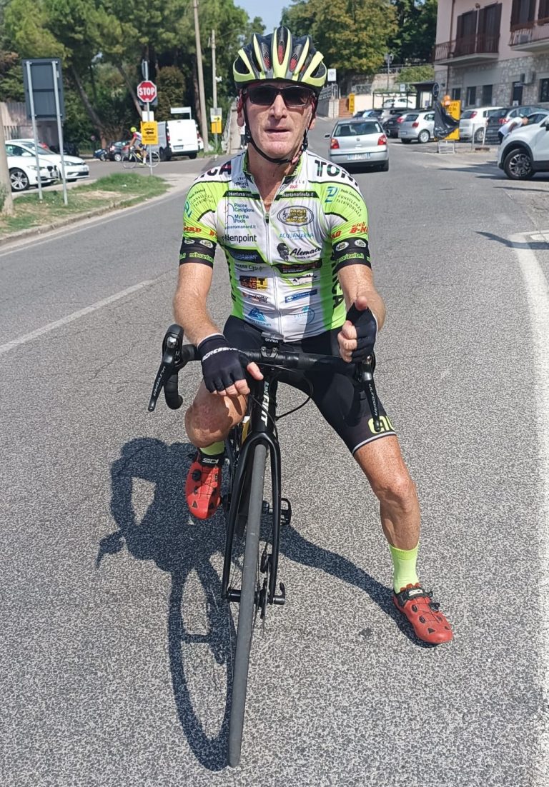 Mtbsan 25092024 Stefanini prima della partenza a Civita Castellana