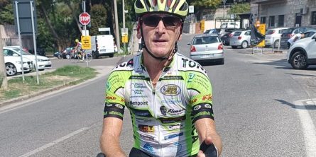 Mtbsan 25092024 Stefanini prima della partenza a Civita Castellana