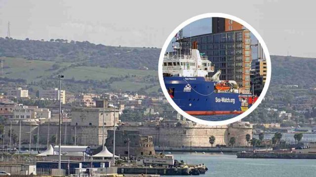 Sea Watch spedita dal governo a Civitavecchia