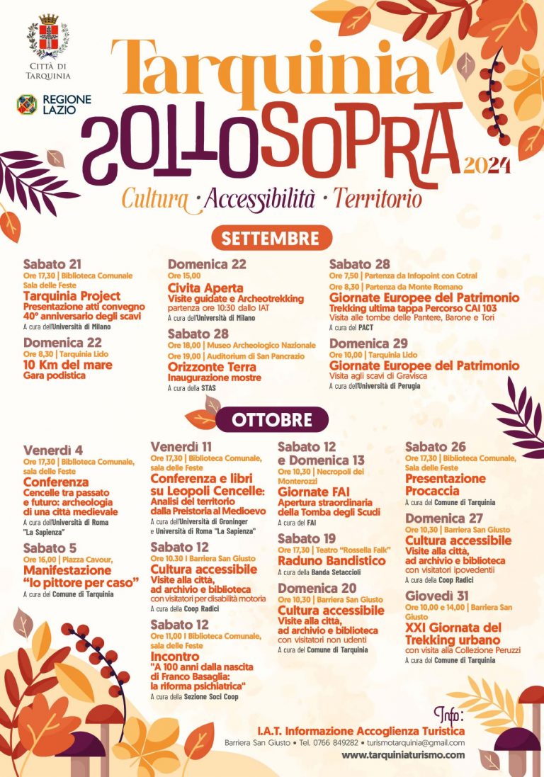 Tarquinia Sottosopra, locandina