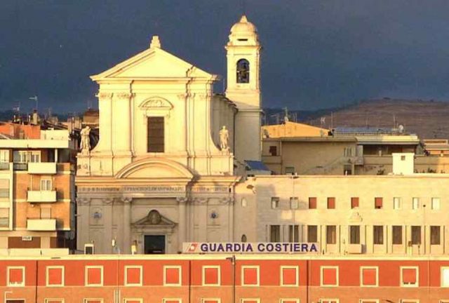 Trekking urbano, veduta di Civitavecchia