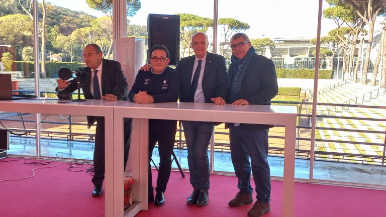 Un momento dell'incontro stampa