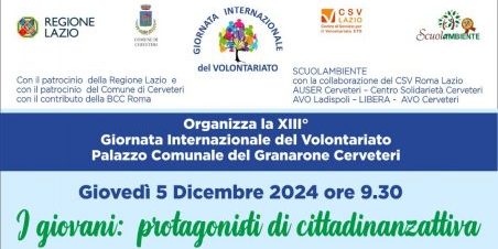 volontariato 5 dicembre