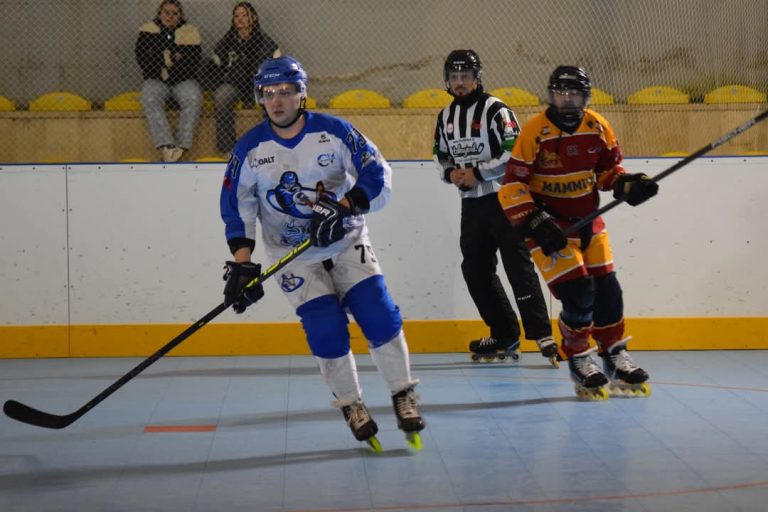 Luca Tranquilli in azione