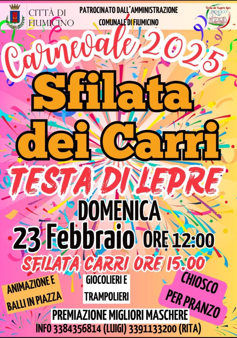carnevale testa di lepre