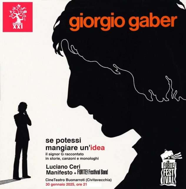 gaber locandina