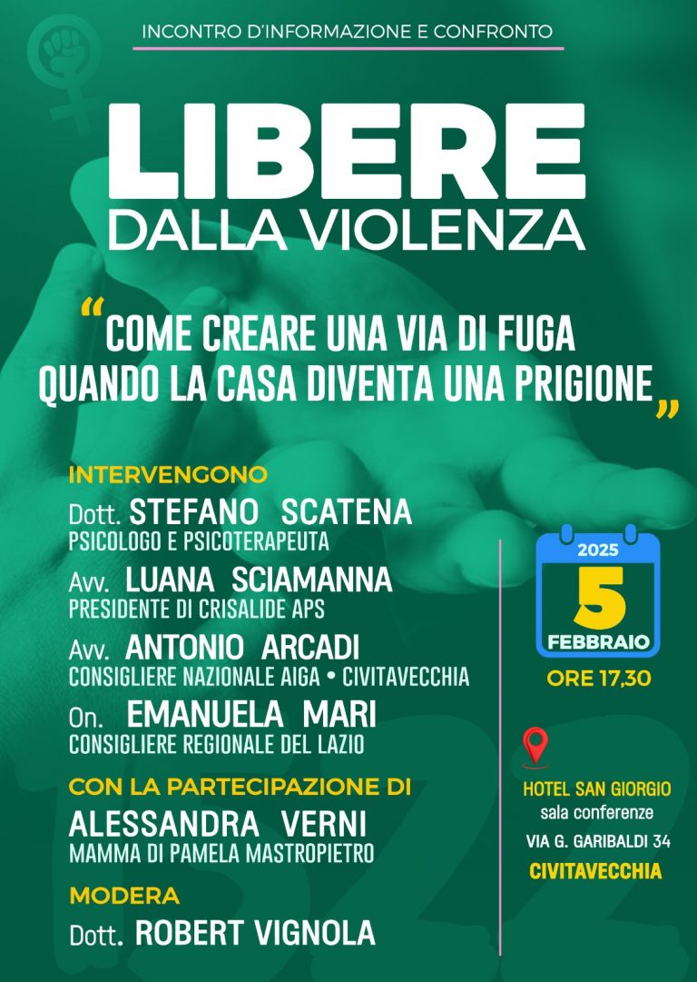 evento civitavecchia 5 febbraio