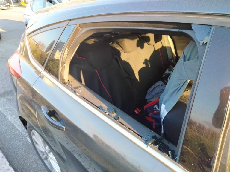 rapina auto fiumicino 1