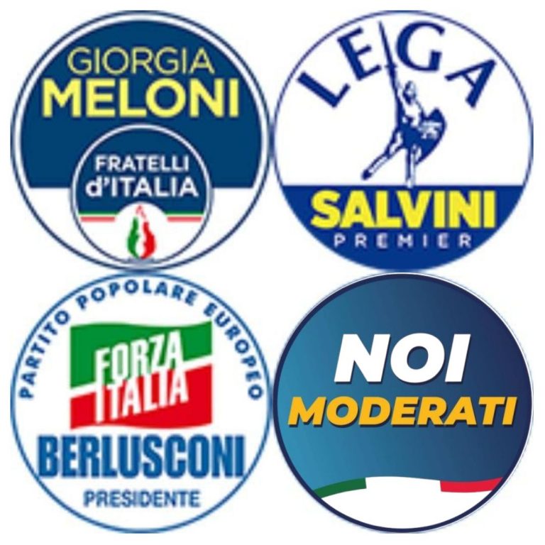 centrodestra 4 partiti