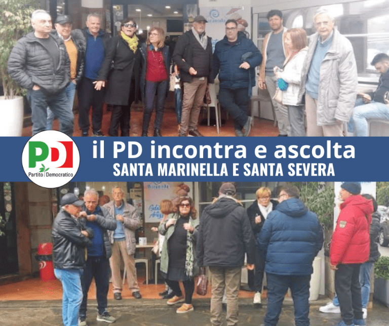 il PD incontra e ascolta