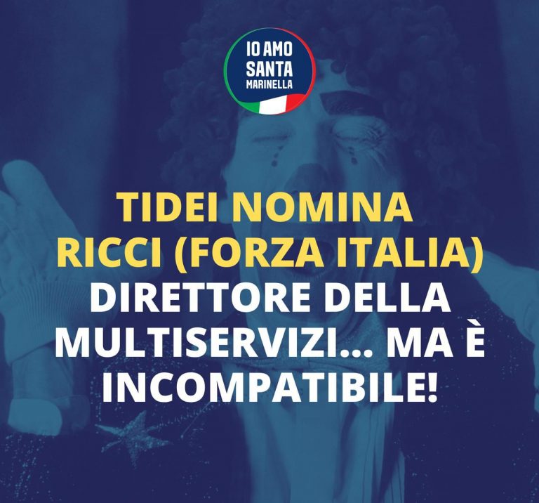 marino tidei incompatibilità ricci