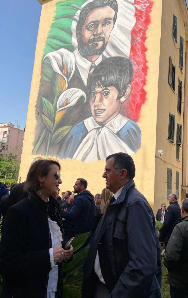 INAUGURAZIONE MURALES FRATELLI MATTEI