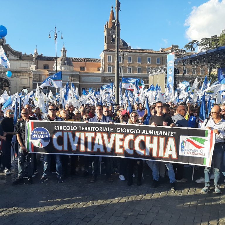 fratelli d'italia civitavecchia