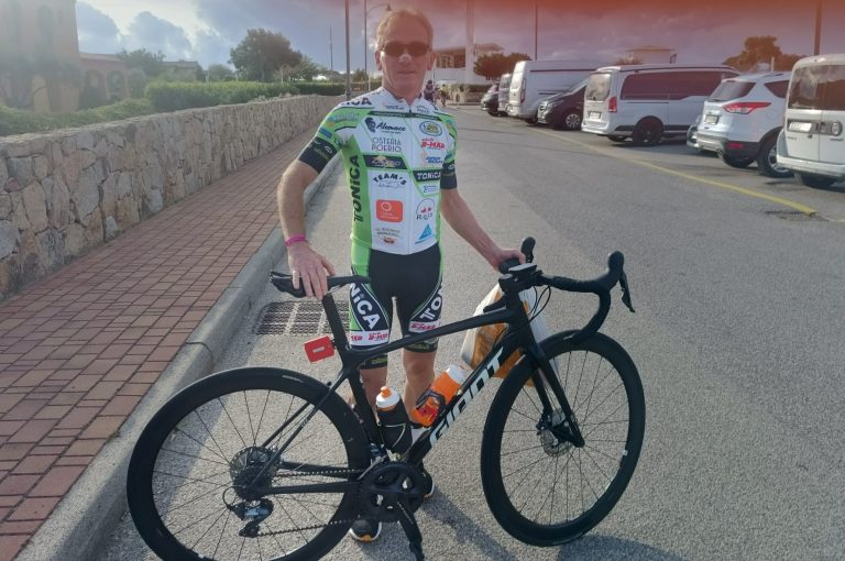 Mtbsan 14052025 Stefanini prima della partenza a Cura di Vetralla