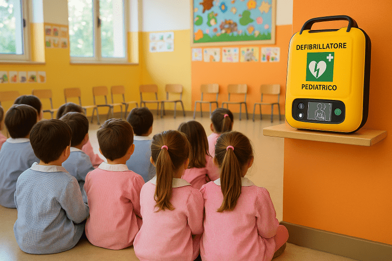 defibrillatore bambini