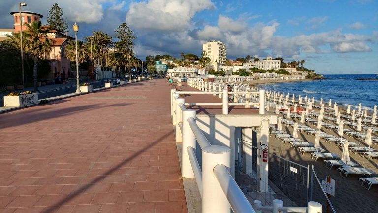 passeggiata santa marinella