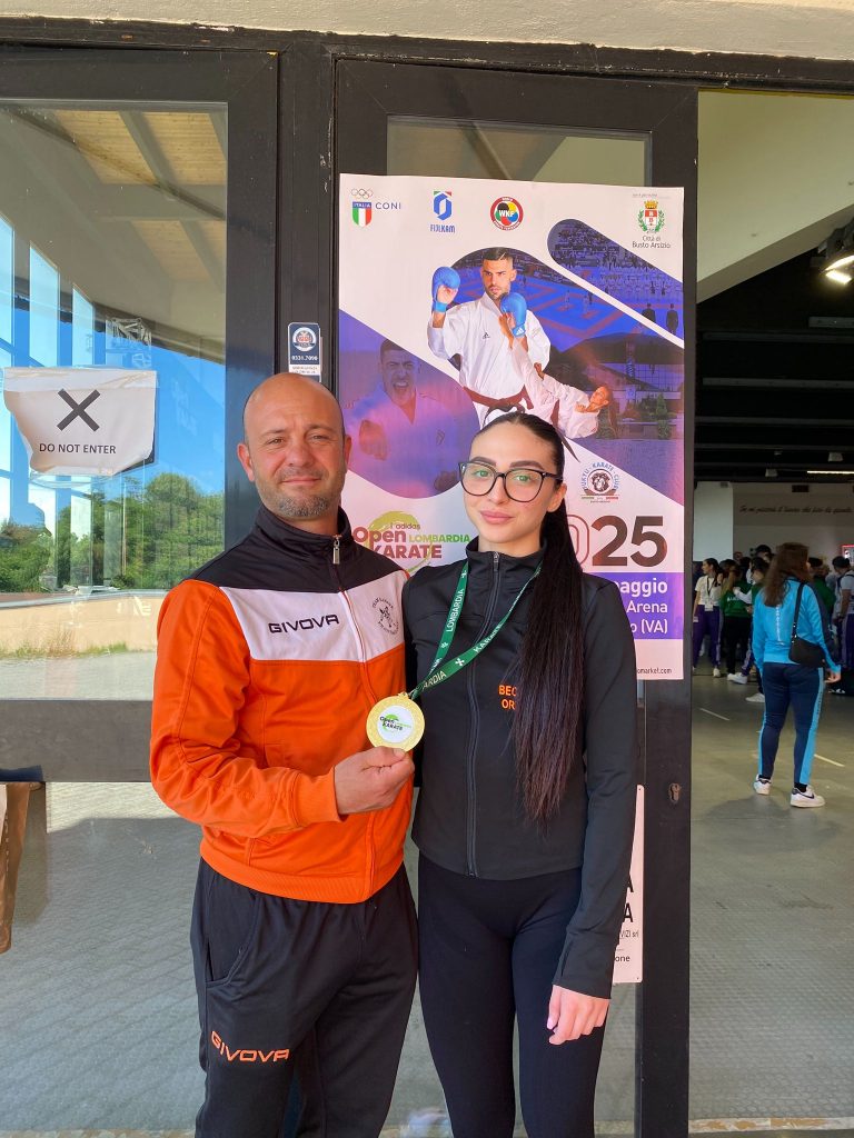 rebecca ortu oro karate