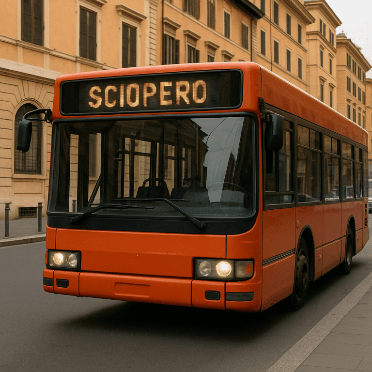 sciopero bus roma