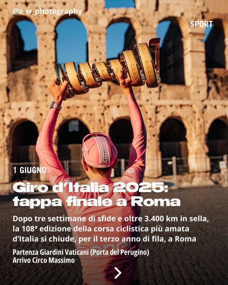 locandina comune roma giro d'italia