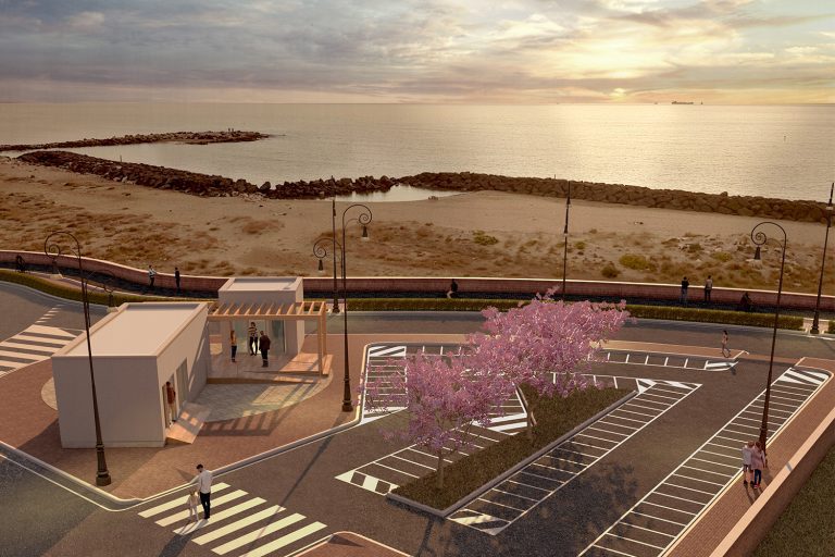 lungomare della salute fiumicino