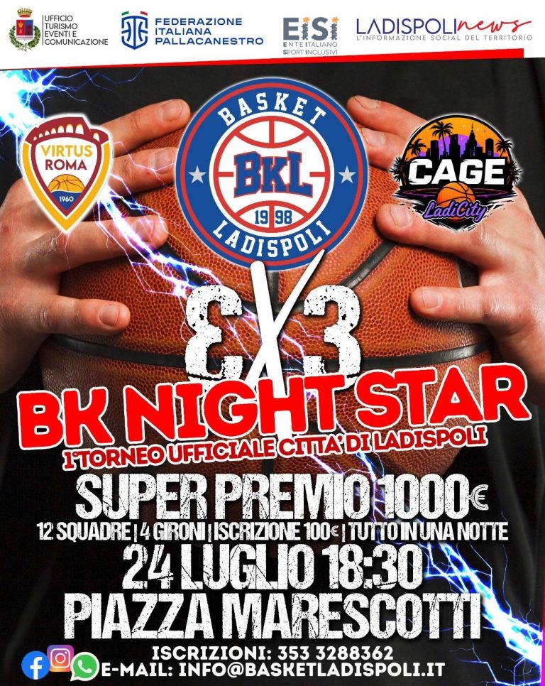3x3 basket ladispoli