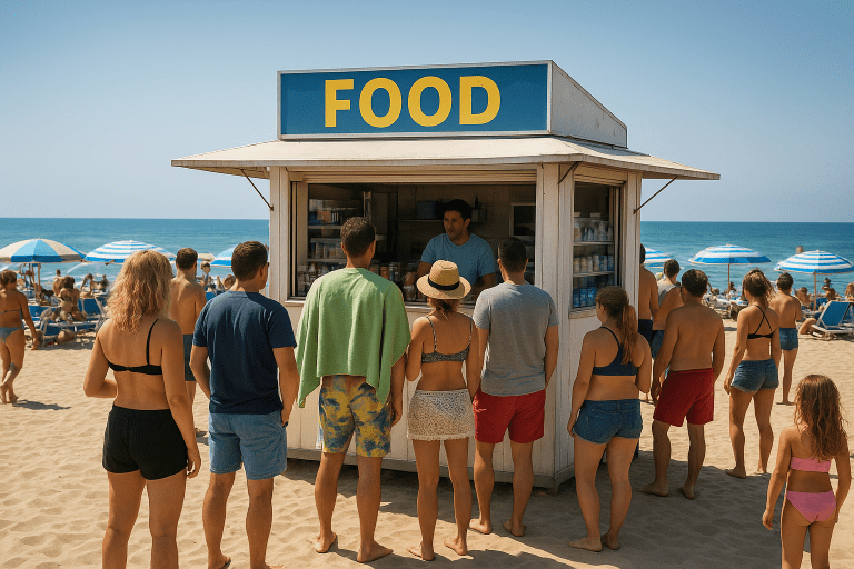 chiosco spiaggia